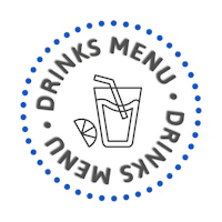 a black and white icon with the words'plat du jour'